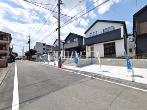 接道状況および現場風景