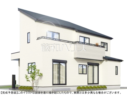 ≪完成予想図(外観)≫建物のプレゼンをさせていただきますので、実際の完成イメージを思い描いていただくことができます。お気軽にお問合せ下さい。 【府中市紅葉丘1丁目】