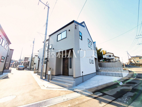 接道状況および現場風景 【富士見市渡戸1丁目】 接道状況および現場風景 【富士見市渡戸1丁目】