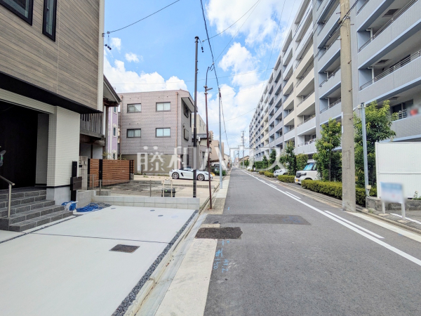 接道状況および現場風景 【名古屋市北区上飯田南町3丁目】 接道状況および現場風景 【名古屋市北区上飯田南町3丁目】