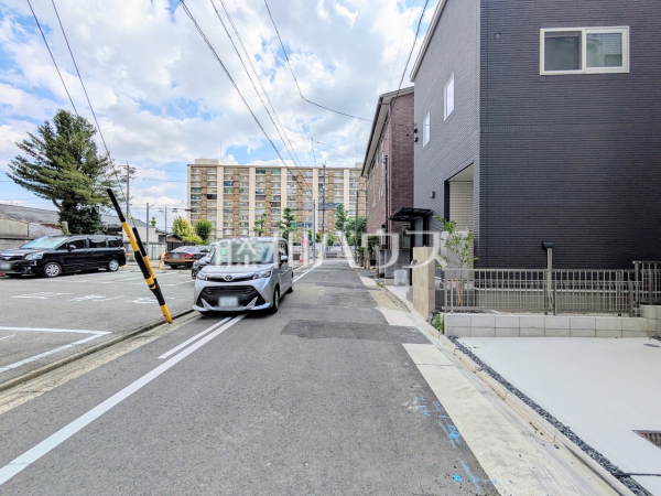 接道状況および現場風景 【名古屋市北区上飯田南町3丁目】 接道状況および現場風景 【名古屋市北区上飯田南町3丁目】