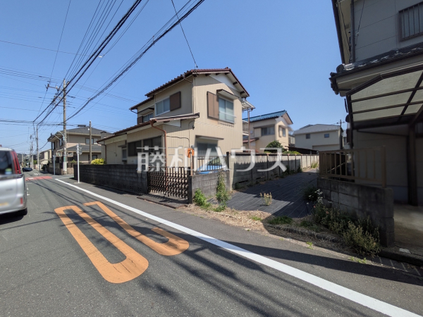 接道状況および現場風景 【国分寺市光町2丁目】 接道状況および現場風景 【国分寺市光町2丁目】