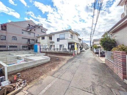 接道状況および現場風景 【立川市柏町3丁目】/撮影日2025/10/27