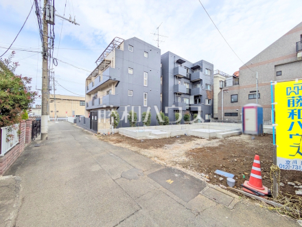 接道状況および現場風景 【立川市柏町3丁目】/撮影日2025/11/11