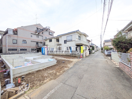 接道状況および現場風景 【立川市柏町3丁目】/撮影日2025/11/11