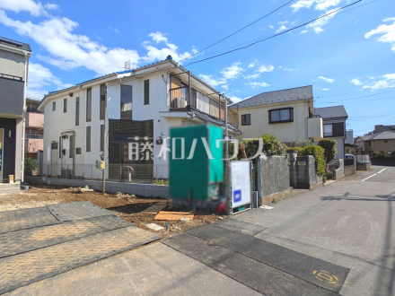 接道状況および現場風景 【日野市落川】/撮影日2026/03/07