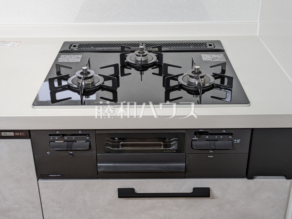 3口ガスコンロ 【練馬区田柄1丁目】 3口ガスコンロ 【練馬区田柄1丁目】