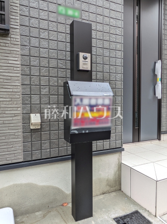 TVモニター付きインターホン・郵便ポスト 【練馬区田柄1丁目】 TVモニター付きインターホン・郵便ポスト 【練馬区田柄1丁目】