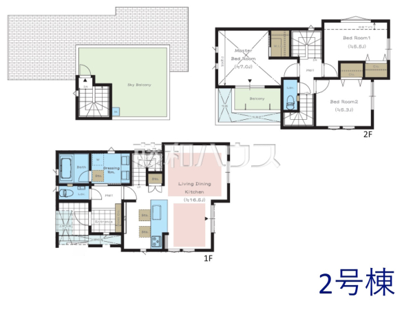 間取図 【三鷹市井の頭2丁目】 間取図 【三鷹市井の頭2丁目】