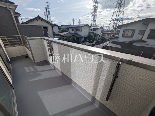 A号棟 バルコニー 【小牧市安田町】 A号棟 バルコニー 【小牧市安田町】