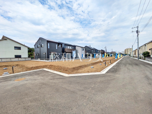 接道状況および現場風景 【立川市幸町3丁目】