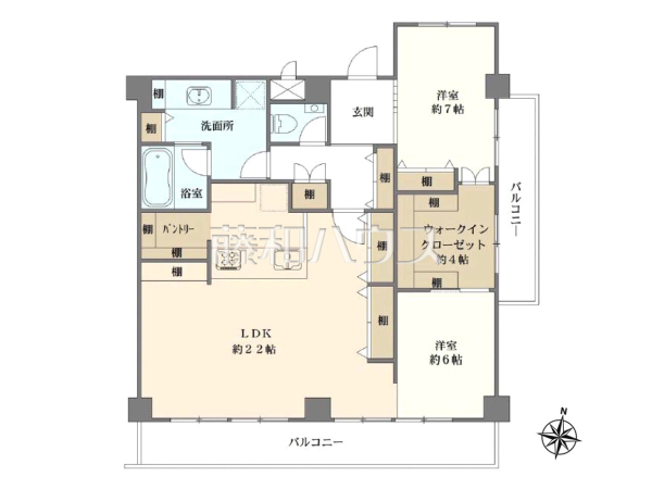 間取図 【パレス永福】 間取図 【パレス永福】