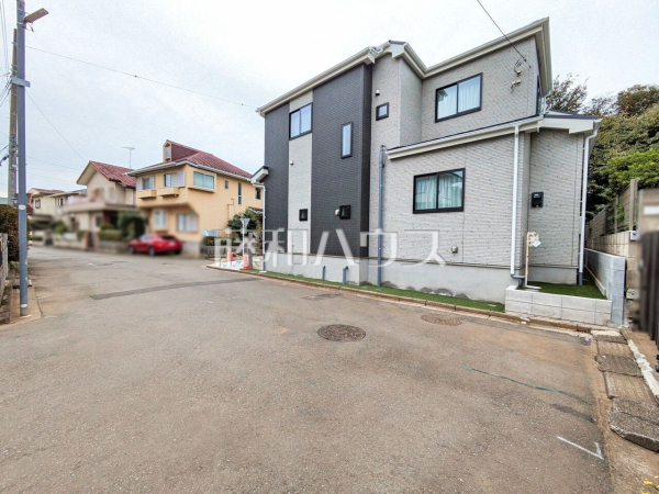 接道状況および現場風景 【所沢市岩岡町】 接道状況および現場風景 【所沢市岩岡町】