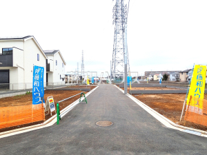 接道状況および現場風景
