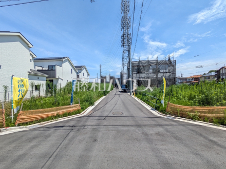 接道状況および現場風景 【立川市若葉町2丁目】/撮影日2026/07/14