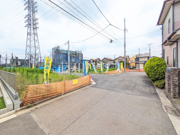 接道状況および現場風景