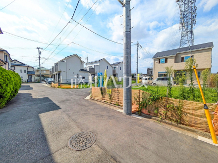 接道状況および現場風景 【立川市若葉町2丁目】/撮影日2026/08/20