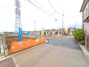 接道状況および現場風景