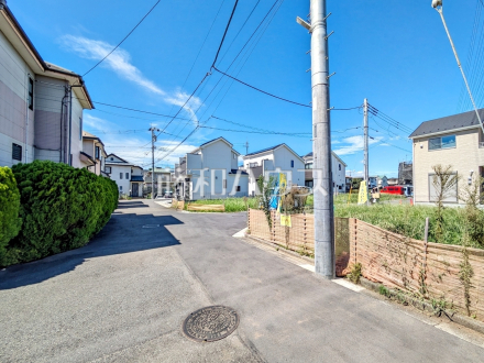 接道状況および現場風景 【立川市若葉町2丁目】/撮影日2026/09/14