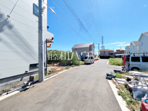 接道状況および現場風景