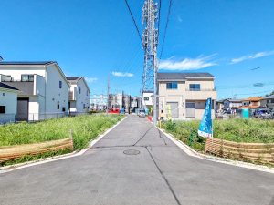 接道状況および現場風景