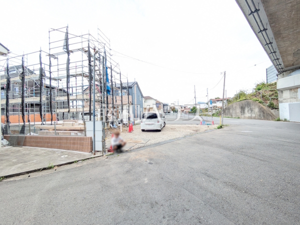 接道状況および現場風景 【八王子市楢原町】 接道状況および現場風景 【八王子市楢原町】