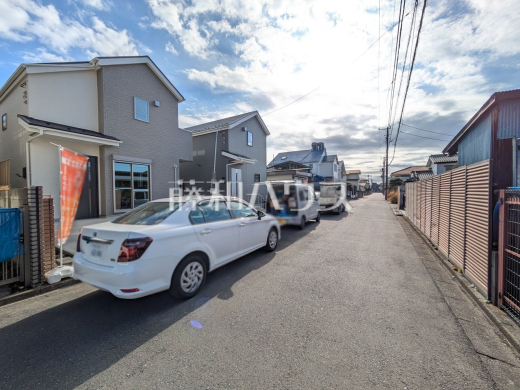 接道状況および現場風景 【小平市上水南町2丁目】