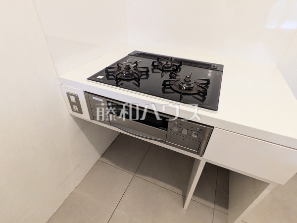 キッチンコンロ 【ニューミタカマンション】 キッチンコンロ 【ニューミタカマンション】