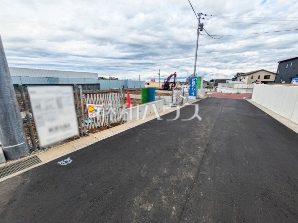 接道状況および現場風景 【和光市白子3丁目】 接道状況および現場風景 【和光市白子3丁目】