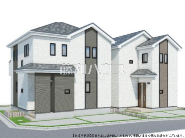 完成予想図(外観) 【小平市花小金井5丁目】 完成予想図(外観) 【小平市花小金井5丁目】