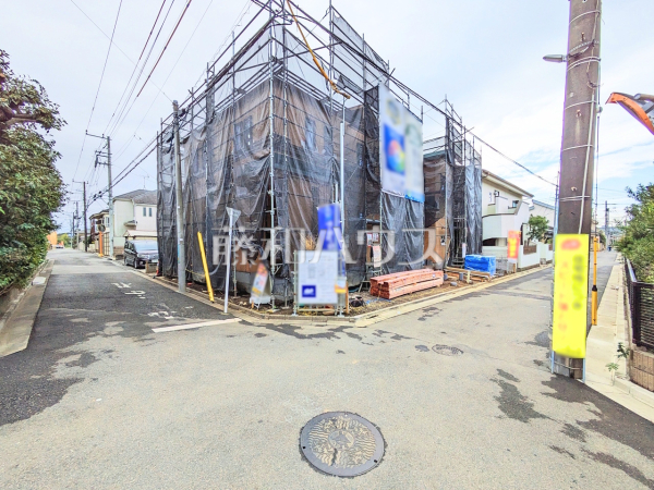 接道状況および現場風景 【小平市花小金井5丁目】 接道状況および現場風景 【小平市花小金井5丁目】