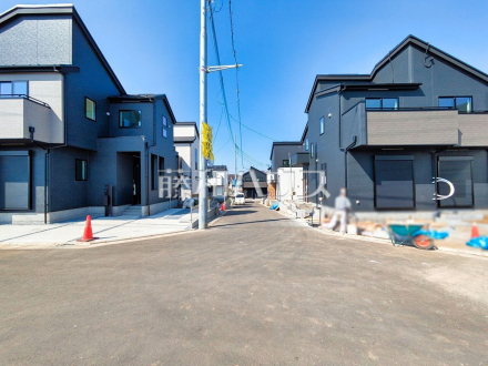 接道状況および現場風景 【清瀬市中里4丁目】いつでもご内覧いただけます!ぜひ実物をご覧いただきたく思います。喜んでご案内いたしますのでお気軽にお問合せ下さい。/撮影日2026/03/17