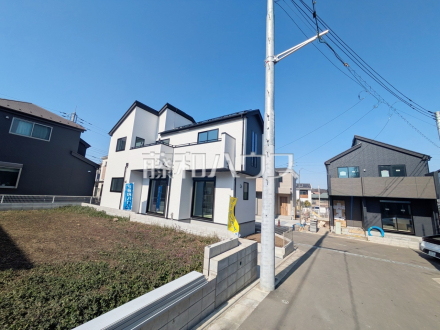 4号棟 接道状況および現場風景 【清瀬市中里4丁目】/撮影日2026/02/22