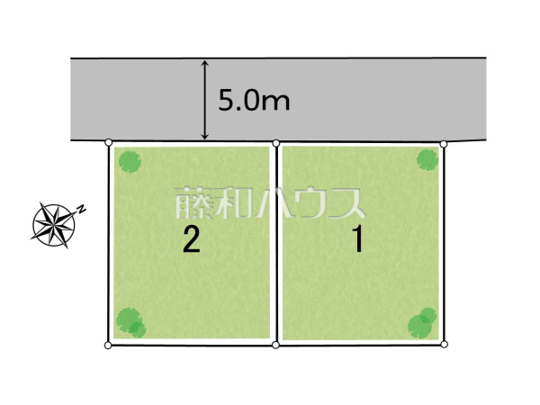 全体区画図 【八王子市諏訪町】 全体区画図 【八王子市諏訪町】