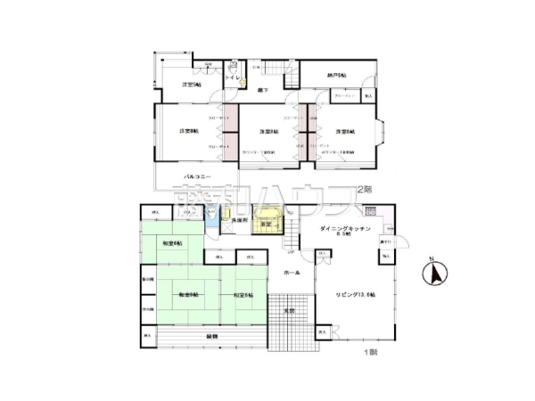 間取図 【稲城市大丸】 間取図 【稲城市大丸】