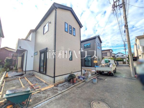 2号棟 接道状況および現場風景 【東村山市青葉町3丁目】 2号棟 接道状況および現場風景 【東村山市青葉町3丁目】