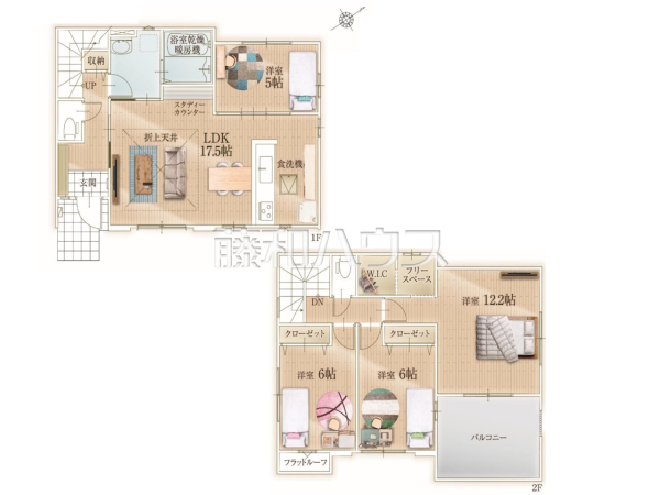 間取図 【福岡市東区土井1丁目】 間取図 【福岡市東区土井1丁目】