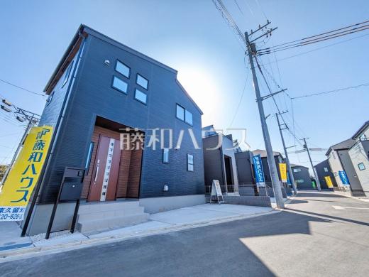 接道状況および現場風景 【清瀬市下宿2丁目】 平日のご案内も可能です。まずはお気軽にお問合せ下さいませ。