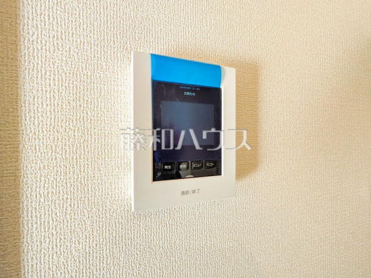 TVモニター付きインターホン 訪問者がひと目で分かります