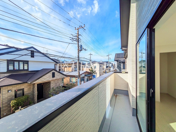 3号棟 バルコニー 【国分寺市戸倉1丁目】 3号棟 バルコニー 【国分寺市戸倉1丁目】