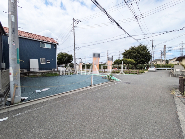 接道状況および現場風景 【日野市平山5丁目】 接道状況および現場風景 【日野市平山5丁目】