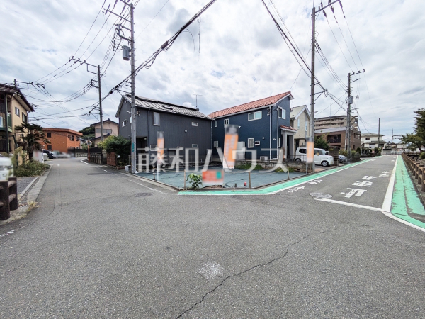 接道状況および現場風景 【日野市平山5丁目】 接道状況および現場風景 【日野市平山5丁目】