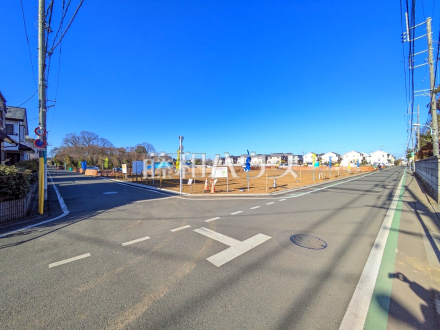 接道状況および現場風景 【国分寺市戸倉4丁目】/撮影日2025/11/04