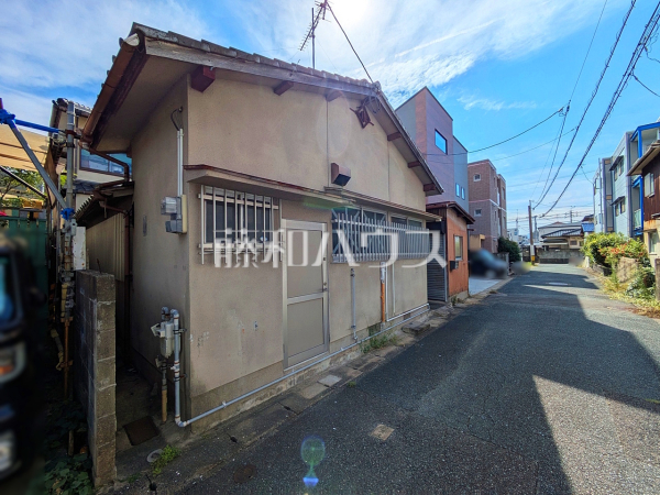 接道状況および現場風景 【福岡市西区小戸3丁目】 接道状況および現場風景 【福岡市西区小戸3丁目】