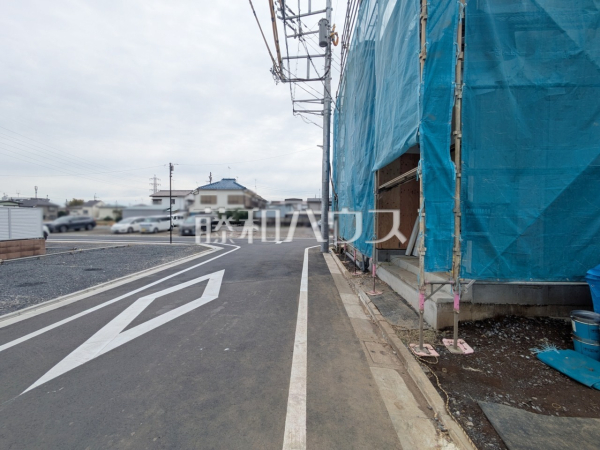 接道状況および現場風景 【練馬区大泉町2丁目】 接道状況および現場風景 【練馬区大泉町2丁目】