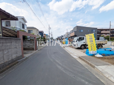 接道状況および現場風景 【三鷹市北野2丁目】/撮影日2026/05/14