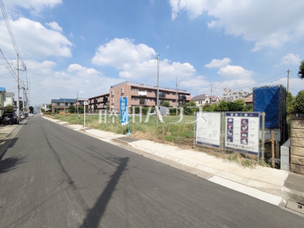 接道状況および現場風景 【三鷹市北野2丁目】/撮影日2025/09/08