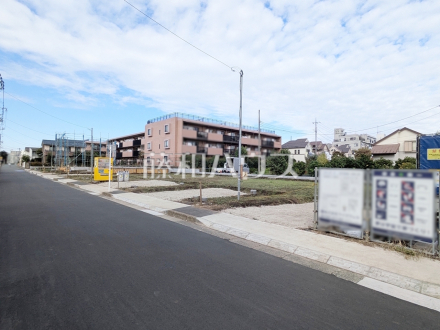 接道状況および現場風景 【三鷹市北野2丁目】/撮影日2025/10/23