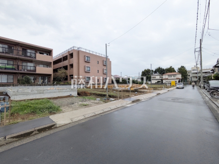 接道状況および現場風景 【三鷹市北野2丁目】/撮影日2025/10/19