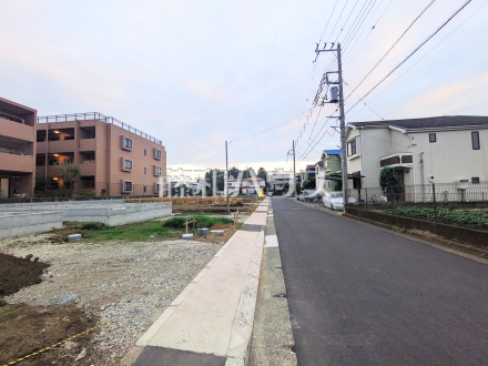 接道状況および現場風景 【三鷹市北野2丁目】/撮影日2025/10/10